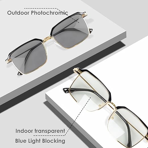 All-in-One Photochromic Glasses – Comfort, Protection & Reduced Eye Strain
