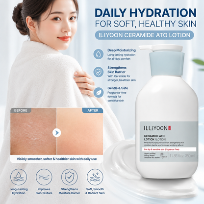 Korean Body Lotion for Long-Lasting Hydration (350 ml)