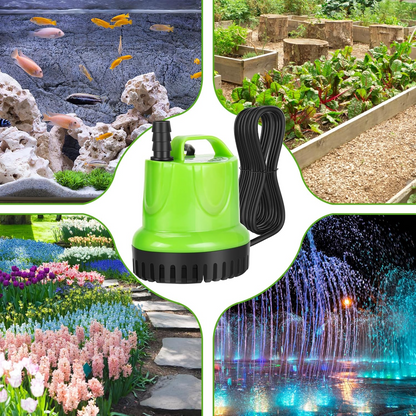 Quiet Submersible Aquarium Pond & Fish Tank Water Pump