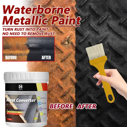 Water-Based Rust Removal & Protective Coating for Iron